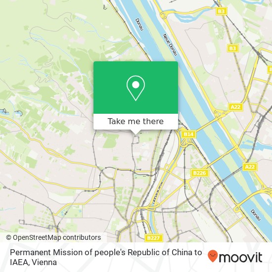 Permanent Mission of people's Republic of China to IAEA map