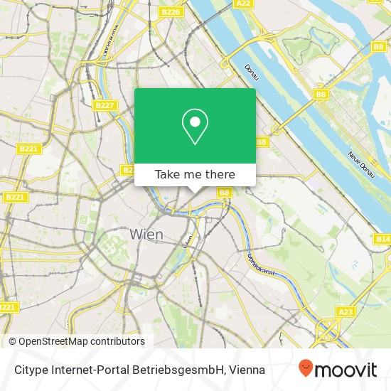 Citype Internet-Portal BetriebsgesmbH map