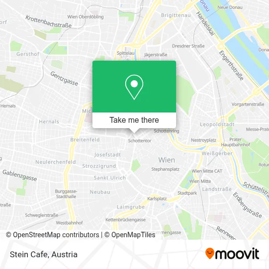 Stein Cafe map