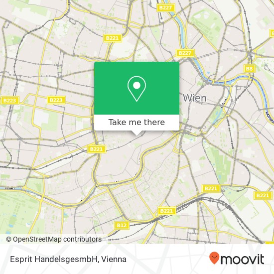 Esprit HandelsgesmbH map