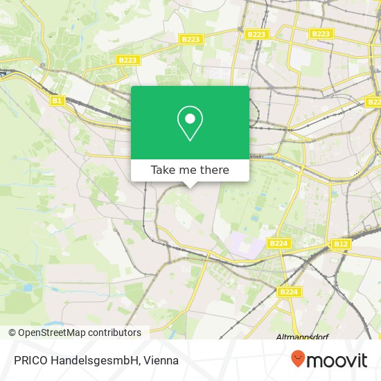 PRICO HandelsgesmbH map