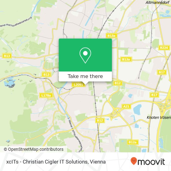 xcITs - Christian Cigler IT Solutions map