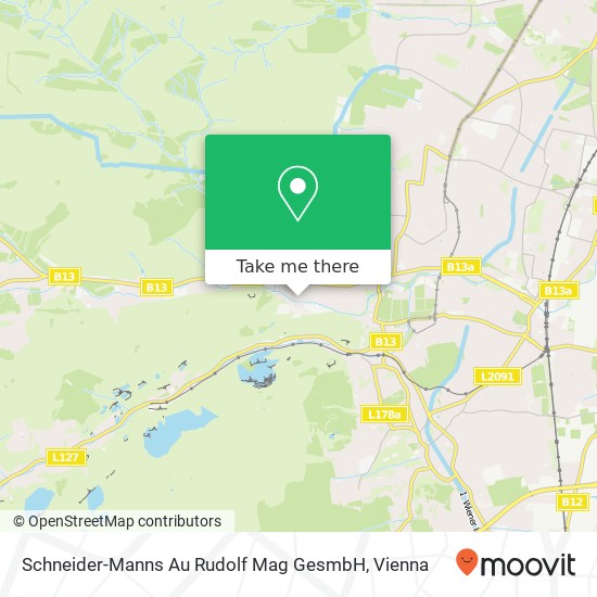 Schneider-Manns Au Rudolf Mag GesmbH map