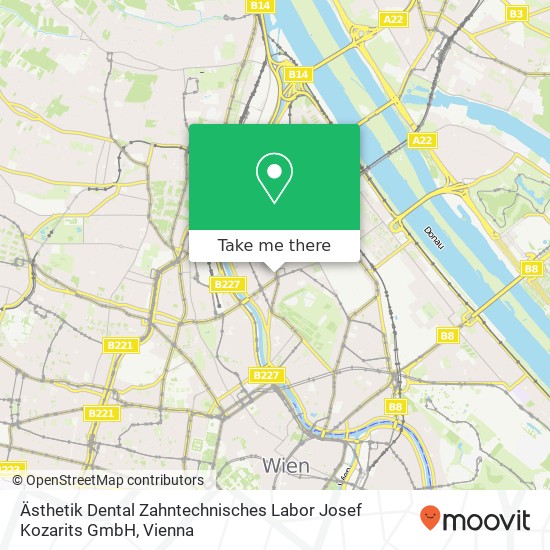 Ästhetik Dental Zahntechnisches Labor Josef Kozarits GmbH map