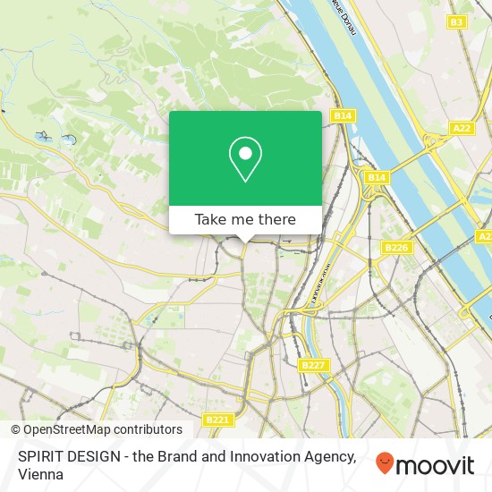 SPIRIT DESIGN - the Brand and Innovation Agency map