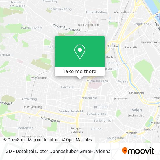 3D - Detektei Dieter Danneshuber GmbH map