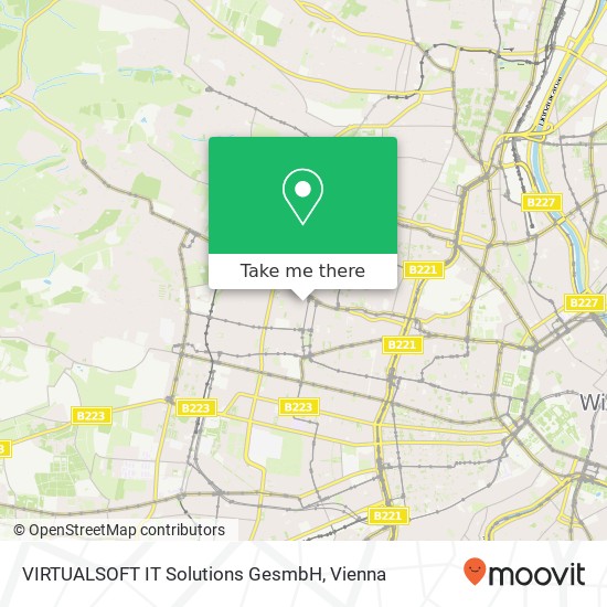 VIRTUALSOFT IT Solutions GesmbH map