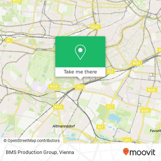 BMS Production Group map