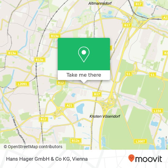 Hans Hager GmbH & Co KG map