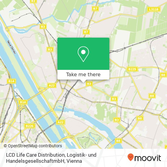 LCD Life Care Distribution, Logistik- und HandelsgesellschaftmbH map