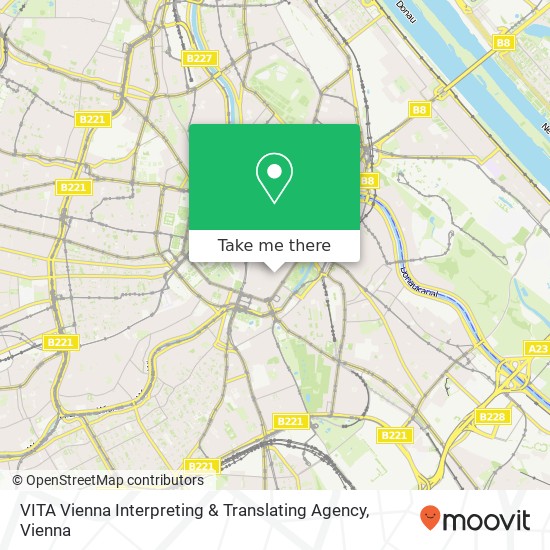 VITA Vienna Interpreting & Translating Agency map