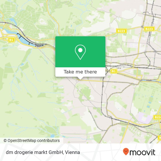 dm drogerie markt GmbH map