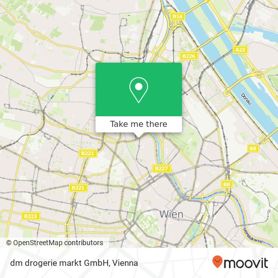 dm drogerie markt GmbH map