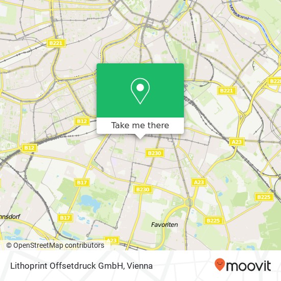 Lithoprint Offsetdruck GmbH map