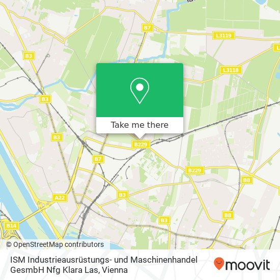 ISM Industrieausrüstungs- und Maschinenhandel GesmbH Nfg Klara Las map
