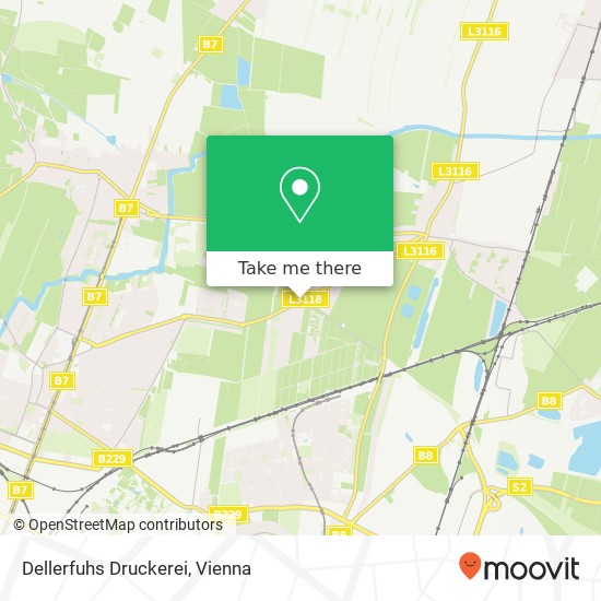 Dellerfuhs Druckerei map