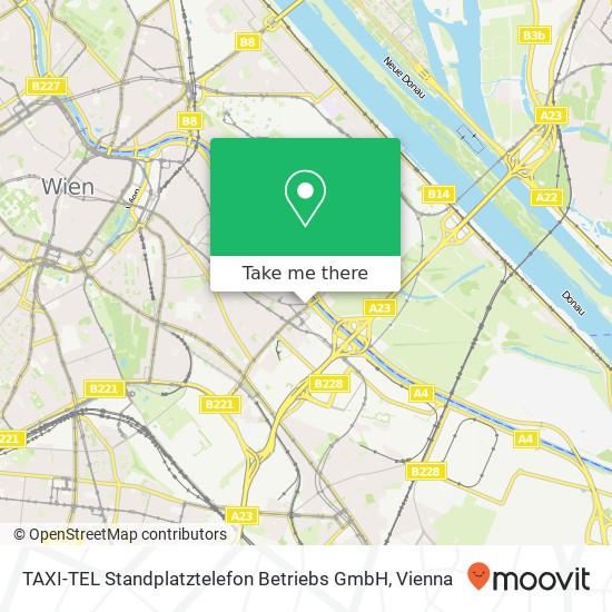 TAXI-TEL Standplatztelefon Betriebs GmbH map