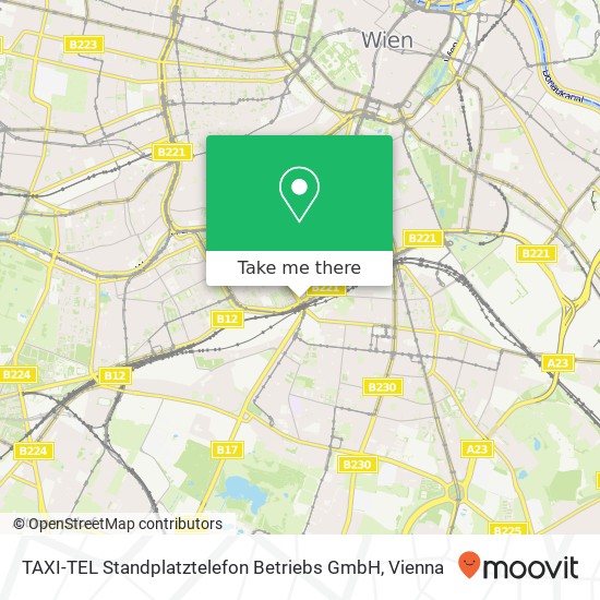 TAXI-TEL Standplatztelefon Betriebs GmbH map