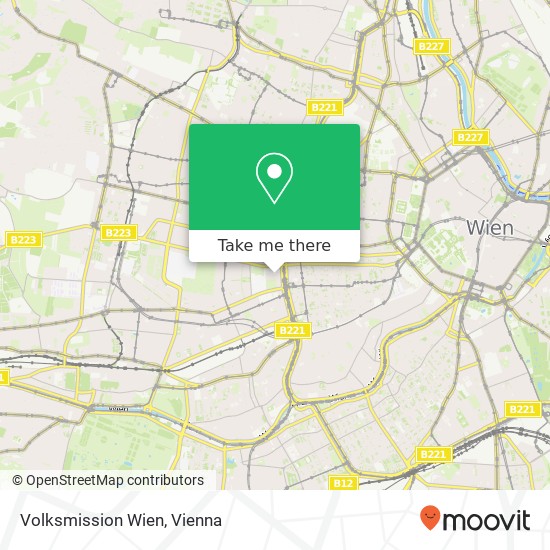 Volksmission Wien map