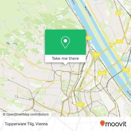 Tupperware Tilg map