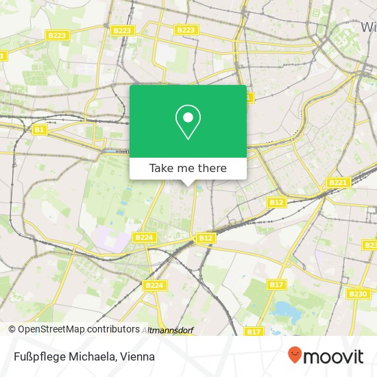 Fußpflege Michaela map