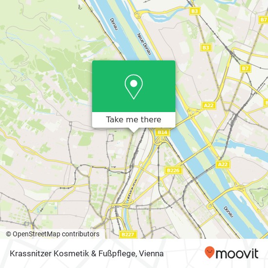 Krassnitzer Kosmetik & Fußpflege map