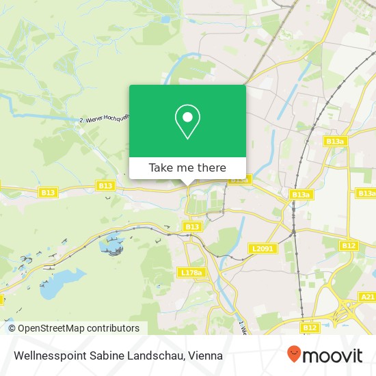 Wellnesspoint Sabine Landschau map