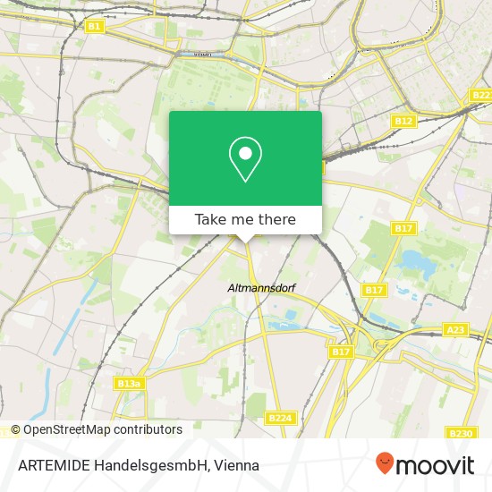 ARTEMIDE HandelsgesmbH map