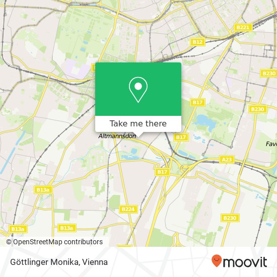 Göttlinger Monika map