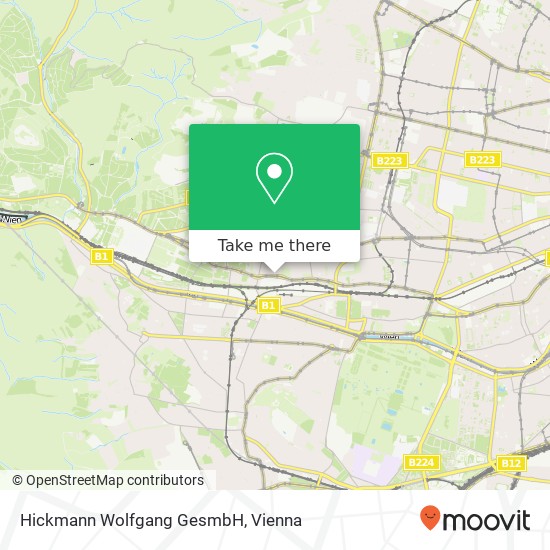 Hickmann Wolfgang GesmbH map