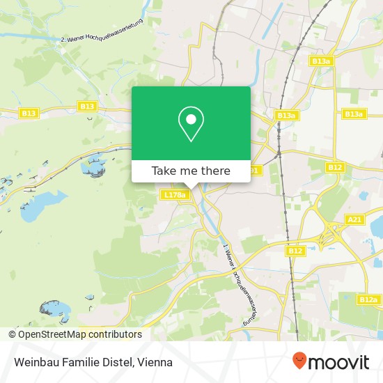 Weinbau Familie Distel map