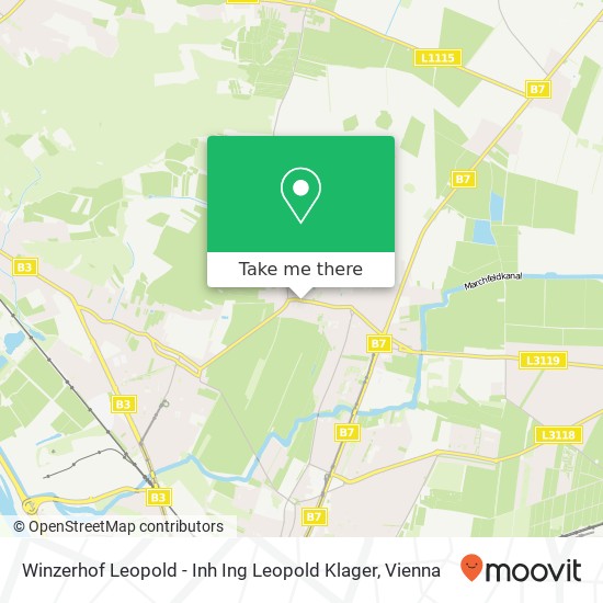 Winzerhof Leopold - Inh Ing Leopold Klager map