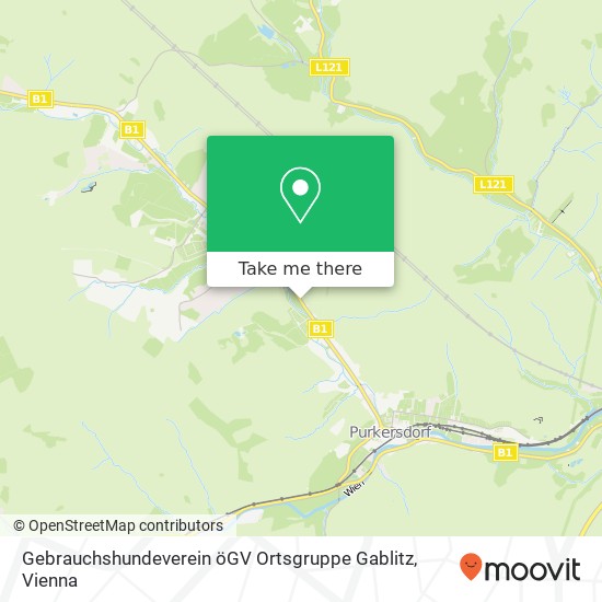 Gebrauchshundeverein öGV Ortsgruppe Gablitz map