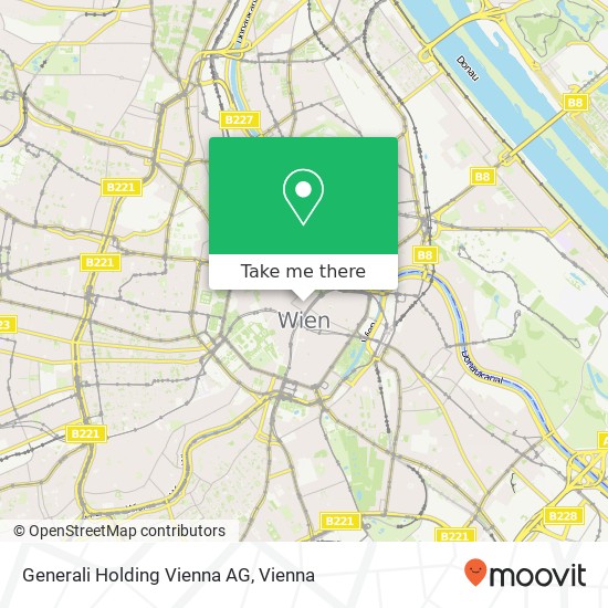 Generali Holding Vienna AG map