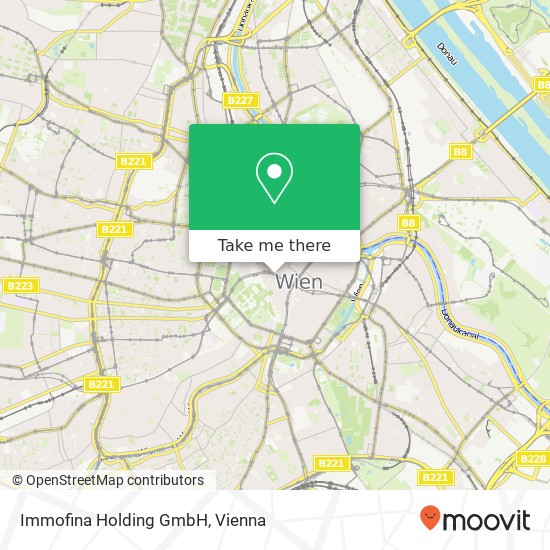 Immofina Holding GmbH map