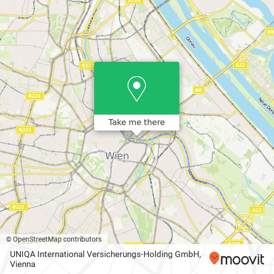 UNIQA International Versicherungs-Holding GmbH map