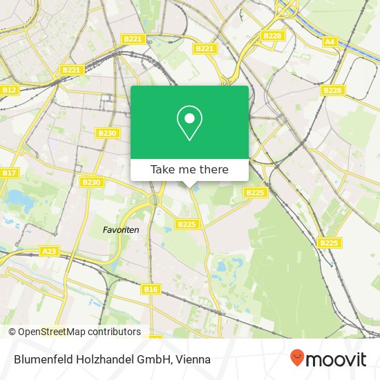 Blumenfeld Holzhandel GmbH map