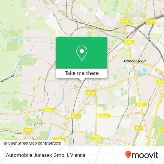 Automobile Junasek GmbH map
