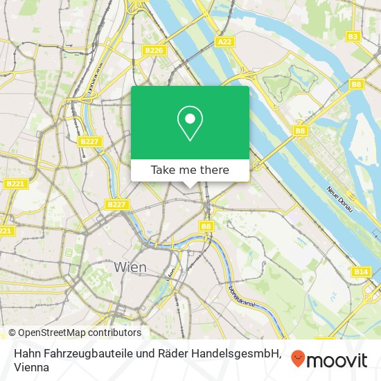 Hahn Fahrzeugbauteile und Räder HandelsgesmbH map
