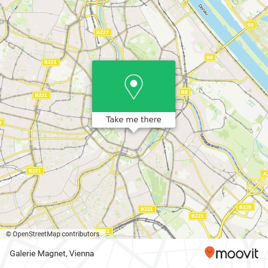 Galerie Magnet map