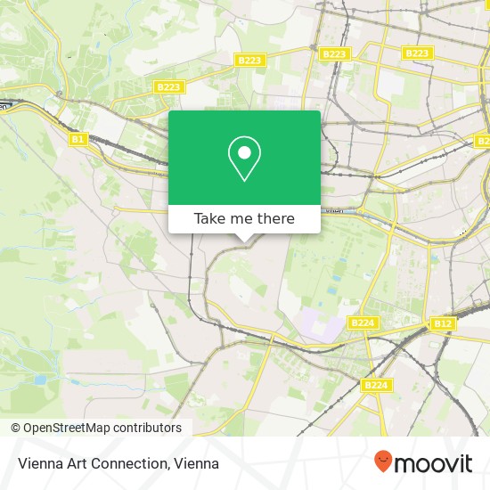 Vienna Art Connection map