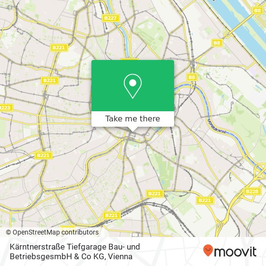 Kärntnerstraße Tiefgarage Bau- und BetriebsgesmbH & Co KG map