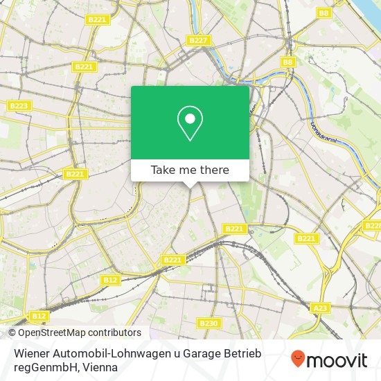 Wiener Automobil-Lohnwagen u Garage Betrieb regGenmbH map