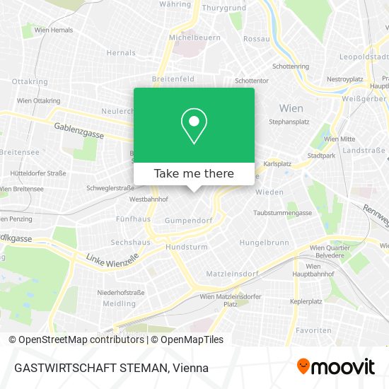 GASTWIRTSCHAFT STEMAN map