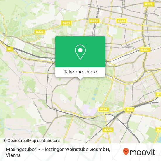 Maxingstüberl - Hietzinger Weinstube GesmbH map