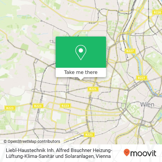 Liebl-Haustechnik Inh. Alfred Bsuchner Heizung- Lüftung-Klima-Sanitär und Solaranlagen map