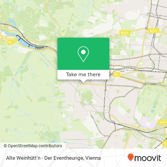 Alte Weinhütt'n - Der Eventheurige map