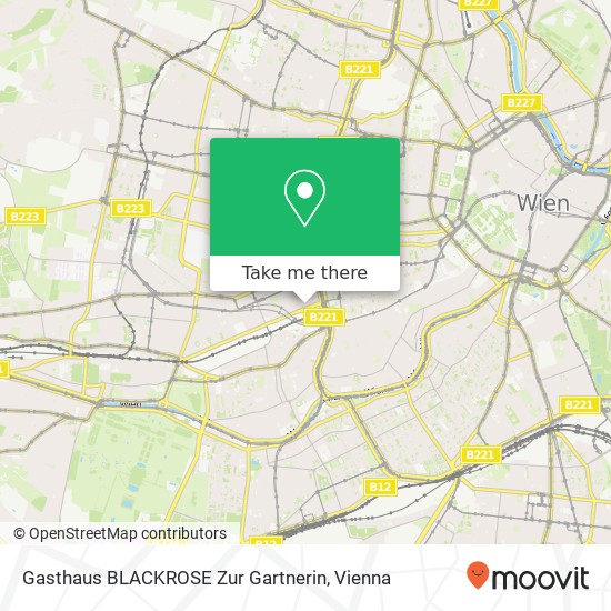 Gasthaus BLACKROSE Zur Gartnerin map