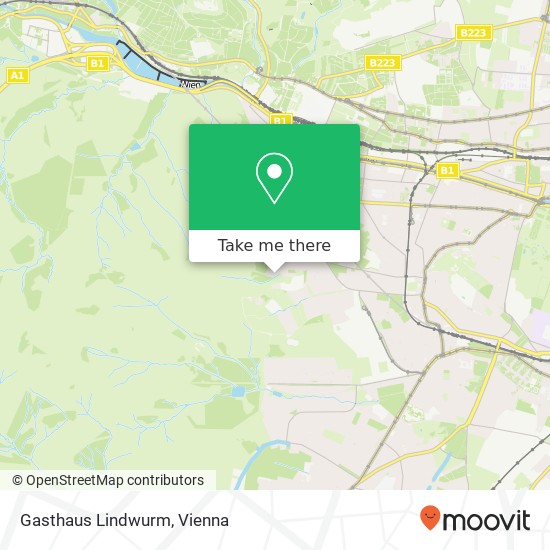 Gasthaus Lindwurm map