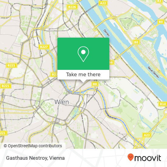 Gasthaus Nestroy map